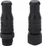 Male Female Terminator Kit, 2 t&uuml;kki Marine NMEA 2000 terminatorite M12 Male Female 5 Pin IP67 veekindel Lowrance'i v&otilde;rkude jaoks