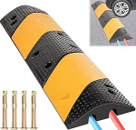 Kummist kaabli sild 2 kanaliga kaabli kaldtee &uuml;lek&auml;igukaitse 100 x 30 x 6 cm p&otilde;randak&uuml;nnise &uuml;lek&auml;iguramp kaablile V&auml;litingimustes kiiruse kallistamise kiirusk&uuml;nnisele