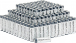 Amazon Basics 150 x AA leelispatareid 1.5V 5-aastane ladustamine