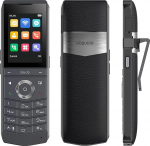 GEQUDIO GW-20 traadita IP-telefon koos laadimisalusega Fritzboxile, Telekomile, SIP-&uuml;hilduvusega - k&otilde;rgekvaliteediline k&auml;ed-vabad k&otilde;ne ja Bluetooth - kahesageduslik Wi-Fi 6 koos WLAN-r&auml;ndlusega IP67 veekindel (GW-20 koos