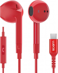 LUDOS Ferox USB C k&otilde;rvaklapid, 5-aastane garantii iPhone 16 15 Pro Max Plus Samsung Galaxy S24 S23 Ultra S22 S21 FE S20 A53 A54, USB Type C k&otilde;rvaklapid mikrofoniga In-Ear koos kaabliga iPad Pro -