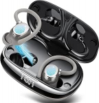 Bluetooth spordik&otilde;rvaklapid, Bluetooth 5.4 k&otilde;rvaklapid, IP7 veekindlad k&otilde;rvaklapid 4 mikrofoniga, juhtmevabad CVC8.0 m&uuml;rasummutusmikrofoniga