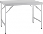 Vogue CB905 Folding Table, Vogue Stainless Steel, 1200 mm