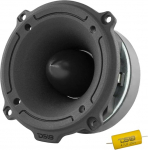 1 DS18 PRO-TW320 Super Tweeter Must Alumiinium 250 Watt RMS ja 500 Watt Max 10,20 cm l&auml;bim&otilde;&otilde;duga Impedants 4 Ohm Tundlikkus 107 dB 1 tk + sisseehitatud kondensaator