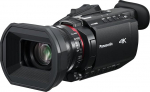 Panasonic HC-X1600E 4K 60p professionaalne videokaamera 25 mm lainurkobjektiiviga, 24x optiline zoom, 5-teljeline h&uuml;briid OIS, Wi-Fi, USB PD, must