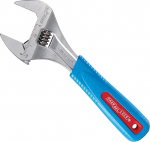 Channellock 8WCB Reguleeritav mutriv&otilde;ti 8" lai 1,5" lai l&otilde;ugade avaus T&auml;pne l&otilde;ugade disain hoiab isegi kitsastes kohtades M&otilde;&otilde;teskaala graveeritud t&ouml;&ouml;riistale Mugav k&auml;epide