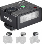 Godox iM30 Mini Camera Flash, GN15 with 7 Levels Flash Power, CCT 6500K&plusmn;200K with S1/S2 Optical Control for Canon/Sony/Fuji/Nikon/Panasonic/Olympus, for Cameras with Single-Contact Hotshoe