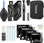 KuuZuse Professional DSLR Camera Cleaning Kit with APS-C Cleaning Swabs, Microfibre Cloths, Lens Cleaning Pen for Camera Lens, Optical Lens and Digital SLR Cameras