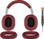 SOULWIT k&otilde;rvapadjad + peapael peapael + kate Silikoonist pad-kaitsekate, asenduskomplekt Audio Technica ATH M40, M40X k&otilde;rvaklappidele, k&otilde;rvapadjad ja k&otilde;rvapadjad remondiosa