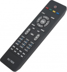 RC1825 asenduspult Vinabty sobib Alba Celcus Digihome Techwood Hitachi Bush JMB Luxor Vestel Telefunken TV pult RC-1825 L26VG07UJ 32882HDLCD 40913FHD jaoks.