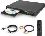 Blu-ray m&auml;ngija televiisorile, kompaktne Blu-ray Disc m&auml;ngija 1080P DVD m&auml;ngija HDMI v&auml;ljundiga, AV v&auml;ljund, koaksiaalv&auml;ljund, USB sisend, toetab k&otilde;iki DVD-sid ja piirkond 2 Blu-Ray plaate, integreeritud PAL NTSC