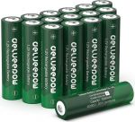 AA 3300 mAh patareid, 16 kaupa, laetav suure v&otilde;imsusega, 1200 ts&uuml;klit, 1,2 V, 16 patareipakki.