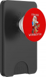 Weihnachtsmann Rentier Frohe Weihnachten M&auml;nner Frauen PopSockets PopWallet f&uuml;r MagSafe