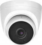 WiTi 5 Megapixel HD POE IP Camera Dome Metal for Indoor Outdoor Use Wide Angle 2.8 mm Lens Ethernet Security Cameras, Wired Microphone Surveillance System Automatic Night Vision