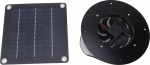 Jerys Solar Loft Fan, Quiet Operation, Solar Powered Extractor Fan 20W, Efficient for Motorhomes