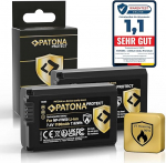 PATONA Protect NP-FW50 aku 1100 mAh koos V1 kaitsekotiga, mis &uuml;hildub Sony Alpha 7 A5000 A6000 A6300 A6400 A6500 A7 A7S A7R A7II DSC RX10 Mark II III IV RX1R III DSC-RX1RM3 NEX 3 5 6 6 6 C3 F3