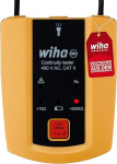 Wiha pidevuse tester heliga kuni 400 V AC, CAT II koos 2 x AAA patareidega, taskulambi funktsiooniga, LED-ekraaniga (45222)