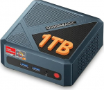 N2 Pro Mini PC AMD Ryzen 7 6800H (kuni 4.7GHz), 32GB DDR5, 1TB SSD, Windows 11 Pro, Mini Gaming lauaarvuti, 8K Quad Display, USB 4.0, WiFi 6E, 2.5G LAN, Office/Gaming/Design, Office/Gaming/Design