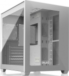 RAIJINTEK Paean C7 valge ATX arvutikapp, kahekambriline disain, karastatud klaasist k&uuml;lgpaneel, USB Type-C port ees, toetab 360 mm radiaatorit, valge (0R20B00223)