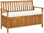 puraday aia hoiupink akaatsiapuust massiivne 120 x 63 x 84 cm hoiuruumiga aiapink puupink &otilde;ues istumislaud hoiuruumiga aiapink puust v&auml;ljas