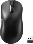 LexonElec Magic-Refiner X2 &uuml;likerge traadita arvutihiir, optiline Pixart 3311 m&auml;ngusensor, 24000 DPI, 1000Hz prooviv&otilde;tusagedus, 2.4G/BT/USB-juhtmega hiir, ergonoomiline s&uuml;learvutile/PC/Mac - must