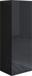 Muebles Bonitos rippkapp Luke mudel V1 must (40 x 126 cm)