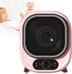 Mini pesukuivati, v&auml;ike pesukuivati, mini pesukuivati, 0-200 minutit sooja ja k&uuml;lma &otilde;hku, 35 dB madal m&uuml;ra, maksimaalne koormus 0,8 kg, roosa v&auml;rvi