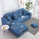 L-f&ouml;rmiges Stretch-Sofabezug-Set, rutschfest, Waschbar, M&ouml;belschutz for Sektionssofa(10,3 Seater+4 Seater)