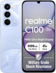 realme C100 5G nutitelefon 4+256GB, Bl&uuml;tenlila, 6,8-Zoll-Bildschirm, LCD-ekraan 144Hz, 45W Ultra-Schnelllaadimine, 6600mAh aku, 50MP AI-kaamera, MediaTek Dimensity 6300 kiibis&uuml;steem, IP64