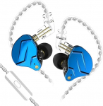 CCA KZ ZSN Pro X k&otilde;rvaklapid 1BA 1DD Stereo k&otilde;rvaklapid k&otilde;rvaklapid HiFi Sport Gaming 3,5 mm Jack k&otilde;rvaklapid Comfort Wear telefonile arvuti tahvelarvuti sinine koos mikrofoniga