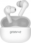 groov e Jive Buds True Wireless k&otilde;rvaklapid koos laadimiskohvriga - valge - True Wireless Stereo, 15-tunnine taasesitus, puutejuhtimine, h&auml;&auml;lassistendi tugi, muusika nautimine k&otilde;ikjal