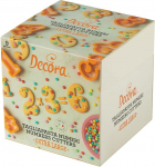 DECORA, 0255098 Hiiglaslike numbrite k&uuml;psisekujude komplekt Ideaalne komplekt fondant- v&otilde;i kummist kaunistuste tegemiseks, loob 7,5 cm k&otilde;rgused numbrid, valmistatud Itaalias, 9 t&uuml;kki