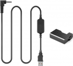Raeisusp 5 V USB kaabel ACK-E10 + DR-E10 LP-E10 LPE10 Dummy akukomplekt Canon 1000D 1100D 1200D 1300D 2000D X50 X70 T3 T5 T6 jaoks