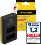 PATONA LCD Charger USB-C (5 V / 2.1 A) for ENEL25 Battery EN-EL25 EL25a Battery Compatible with Nikon Z30 Z50 Z50II Z FC ZFC EN Z 30 50 50II EN-EL25a EN EL25