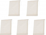 WYAN Pack of 5 s&otilde;elumislappi, p&auml;hklipiimakotid, pestav ja korduvkasutatav filterlapp, sobib p&auml;hklipiima, teekotike, mahla, veini, jogurti, juustu, k&uuml;lma kohvi ja tee jaoks (12 x 14 tolli).