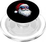Festlicher Weihnachtsmann PopSockets PopGrip f&uuml;r MagSafe