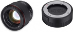 Samyang AF 75 mm F1.8 for Fuji X + Lens Station - Auto Focus Full Format & APS-C Portait Lens, Especially Small and Lightweight, Custom Switch, Weather Protection, for Fuji X Mount Camera X-T4 X-T30