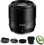 TTArtisan 56 mm F1.8 X-Mount APS-C Autofocus Prime Lens for Fujifilm Fuji X-Mount Cameras X-A1 X-A10 X-A3 X-A5 X-A7 X-M1 X-H1 X-H2 X-H2S X-T1 X-T10 X-T100 X-T2 X-T20 X-T200 X-T30 X-T30 X-T30 X-T30