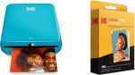 KODAK Step Instant Photo Printer with Bluetooth/NFC, Zinc Technology App & 2 x 3 Premium Zinc Photo Paper (100 Sheets) Compatible Printomatic Smile and Step Cameras and Printers