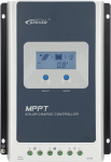 EPEVER MPPT Solar Charge Controller 10A Tracer1210A Solar Panel Regulator with LCD Display 12V/24V Auto Work 100V Max PV Input DC 130W/260W (10A, Tracer1210A)