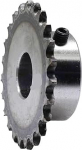 Rollenketten-Ritzel, Rollenkettenrad 04C 15&ndash;30 Z&auml;hne 45# Stahl Teilung 6,35 mm Bohrung 12&ndash;15 mm M5 Schraubenl&ouml;cher(20 Teeth,Bore 15mm)