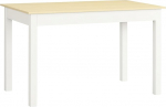 HOMCOM Kaasaegne kahetoonilise disainiga s&ouml;&ouml;gilaud suure lauaplaadiga 4-6 inimesele, mis on valmistatud puidust ABM. 119L x 70L x 75H cm - valmistatud puidust