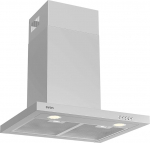 Svan Campana Extractora Tipo T 60 cm Inox SCPT601AIX. Potencia 233m3/h, Tiro Doble, 3 Velocidades, Control Manual, Filtro apto para Lavavajillas