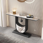 IBOWZ kitsas konsoollaud, sissep&auml;&auml;sulaud, diivanilaud, esikusse, koridori dekoratsioonikonsool koos panipaigaga esikusse, elutuppa