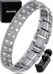MagnetRX&reg; Ultra Strong Magnetic Bracelet - Magnetic Bands for Men - Men's Bracelet Adjustable Length with Sizing Tool, Stainless Steel, No Gemstone