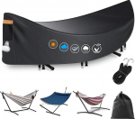 Hammock Cover veekindel Raske 420D Hammock katab v&auml;ljas hingav tolmukate koos &otilde;huventilatsiooni veekindla ribaga 3 tuulekindel