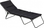 Lafuma Folding Sun Lounger, Air Comfort, Acier