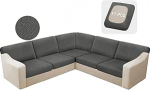 HDCAXKJ Wasserdichte Sektionalcouch-Kissenbez&uuml;ge, Stretch-Jacquard, L-f&ouml;rmiger Ecksofa-Schonbezug, R&uuml;ckbezug, weiches Sofa, Sitzkissenbez&uuml;ge f&uuml;r Hunde und Haustiere (5-Sitzer und 6 R&uuml;ckenlehne,