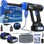 Aku survepesur, Hydro Blast, aku survepesur 6-in-1, mobiilne survepesur 2 akuga r&otilde;du ja auto pesemiseks, terrassi pesemiseks