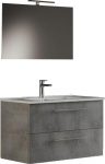 Vannitoam&ouml;&ouml;bli komplekt isekomplekteeritav puidust kerge betoon L 81 x P 47 x K 53 cm